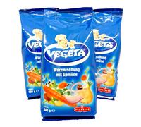 VEGETA MEZCLA DE ESPECIAS CON VERDURAS - 3 x 500 g - ESPECIAS DE CARNE Y PESCADO