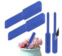 Vegetable and Flower Garden Markers - 100 Pieces Plant Label Sticks for Indoor and Outdoor Use, Waterproof Weatherproof Tags for Easy Identification, Decorative Plant Markers for Farm Gardening