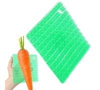 Vegetable Brush - Bendable Potato Scrubber Tool, Flexible Fruit Cleaning Brush with Dense Nylon Bristles, Sturdy Non Slip Grip, Ideal for Kitchen Carrot Yam Preparation