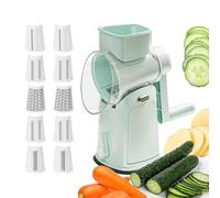 Vegetable Chopper - Onion Cutter | Handheld Mixer | Kitchen Helper Handle for Safely Cutting and Grating Carrots, Onions, Cheese, Fruits, Potatoes, Lemons, Cabbage, Nuts, Vegetables, Fruit Salad