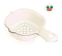 Vegetable Cleaning Basket, 2 Iin 1 Rotating Kitchen Strainer, Layer Colander with Handle and Drain Bowl Combo for Washing Berries Salad Greens Fruits Meal Prep Countertop Sink Use
