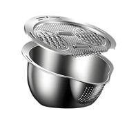 Vegetable Cleaning Basket - Arroce Washer Strainer Bowl | Fruit Washing Bowl With Strainer, Fruit & Vegetable Tools For Straining Té Berry Rinsing Cooking Pasta Sushi Prep Vegetables Fruits