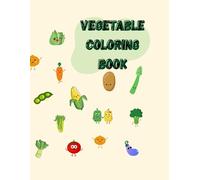 Vegetable coloring book