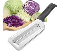 Vegetable Cutter Slicer - Stainless Steel Cabbage Shredder Kitchen Tool, Handheld Multi Purpose Food Slicing Device With Ergonomic Grip For Cucumber Onion Carrot Potato Salad Stir Fry Meal Prep Home