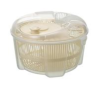 Vegetable Dryer - Large Salad Spinner Bowl, Manual Hand Pump Washer Squeezer, Centrifugal Drying Basket Strainer | Kitchen Gadget For Dumpling Filling Filter Onion Sink Veggie Washing Dressing