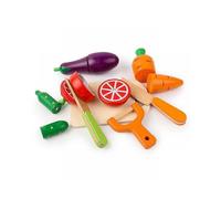(vegetable)Girl Magnetic Cut Fruit Toy Wooden Simulation Pretend Play House Cut Vegetable Cooking Game Set Child Enlightenment Fun Toy Gift