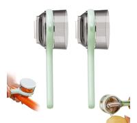 Vegetable Peeler with Container|Stainless Steel Fruit and Vegetable Peeler with Built-in Peel Catcher|Dishwasher Safe | Great for Kitchen Use | Peel Apple, Carrot, Orange with Ease (2Green)