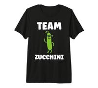 Vegetable Small Zucchini Minimalist Simple Team Zucchini Camiseta Premium