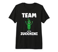 Vegetable Small Zucchini Minimalist Simple Team Zucchini Camiseta Premium