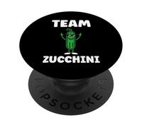Vegetable Small Zucchini Minimalist Simple Team Zucchini PopSockets PopGrip Adhesivo
