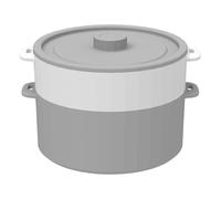 Vegetable Steamer Microwave, Double-Layer Non-Stick Folding Microwave Cookware Steamer with Lid, for Food, Corn, Pasta, Meal Preparation, Home Kitchen