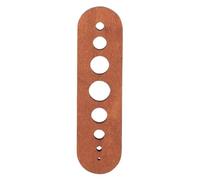 Vegetable Stripper Tool, Wooden Peeler Cutter, Multi Hole Separator, Kitchen Prep Device for Home Kitchen Apartment Restaurant Meal Preparation Holiday Cooking Dish Garnishing Use 6,3 x 1,81 x 0,24