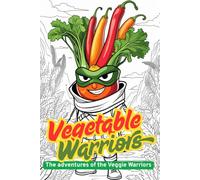 Vegetable Warriors. The adventures of the Veggie Warriors. Coloring fun for little heroes. Funny vegetable heroes to color. Colorful vegetable ... a mission. The great vegetable war to color.