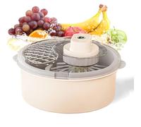 Vegetable Washer Spinner, Manual Electric Fruit, Veggie Dryer, Multi Purpose Food Washing and Draining Appliance, Efficient Kitchen Tool for Cleaning Produce, Home, Ensalad Prep, 11,81 x 7,87 pulgadas