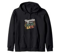Vegetables Are What Food Eats Broma de carnívoro -------- Sudadera con Capucha