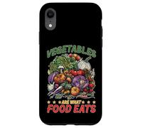 Vegetables Are What Food Eats Chiste de carnívoros Carcasa para iPhone XR