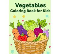 Vegetables coloring book for kids
