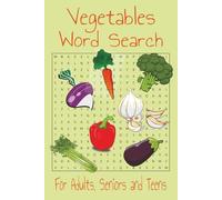 Vegetables Word Search Book