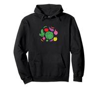 Vegetales Comida Vegana Sudadera con Capucha