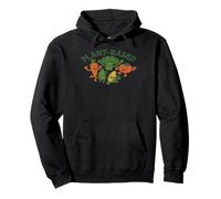 Vegetales Felices a Base de Plantas Veganas Sudadera con Capucha