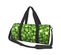 Vegetales Verdes, Bolsa de Viaje de Gran Capacidad, Bolso Redondo, Bolsa de Viaje Deportiva, Bolsa de Mano, Bolsa de Fitness