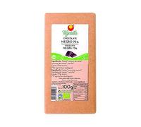 Vegetalia Chocolate Negro 73% Eco Azucar Integral 100g