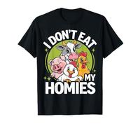 Vegetariano No Me Como Mis Homies Camiseta