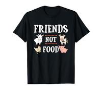 Vegetariano, Vegano - Friends Not Food Camiseta