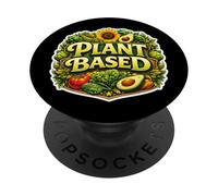 Vegetariano Vegetariano Vegetariano Alimentación Saludable Veganismo PopSockets PopGrip Adhesivo