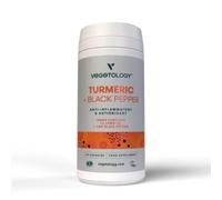 Vegetology Curcumina y piperina, 60 cápsulas
