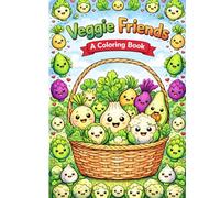 Veggie Friends: A Coloring Book
