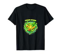 Veggie Storm Plant Power Diseño de Alimentos Frescos Camiseta