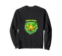 Veggie Storm Plant Power Diseño de Alimentos Frescos Sudadera