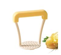 VeggiePress Masher - Potato Bean Crusher for Cooking | Ergonomic Handle with Non Slip Grip & Dishwasher Safe Body for Baking Mashing Avocado Vegetable Meal Prep Kitchen Tool