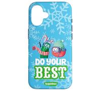 VeggieTales Do Your Best Larry The Cucumber & Bob The Tomato Carcasa para iPhone 16