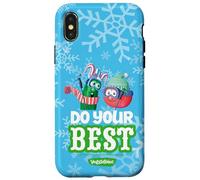 VeggieTales Do Your Best Larry The Cucumber & Bob The Tomato Carcasa para iPhone X/XS