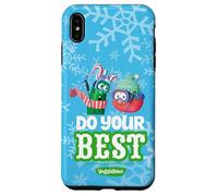 VeggieTales Do Your Best Larry The Cucumber & Bob The Tomato Carcasa para iPhone XS MAX