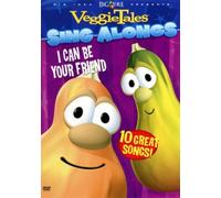 VeggieTales DVD con Texto en inglés I Can Be Your Friend, Sing-Alongs