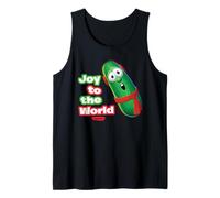 VeggieTales Joy To The World Larry The Cucumber Camiseta sin Mangas
