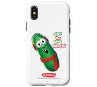 VeggieTales Joy To The World Larry The Cucumber Carcasa para iPhone X/XS