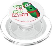 VeggieTales Joy To The World Larry The Cucumber PopSockets PopGrip para MagSafe