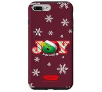 VeggieTales Joy To The World Singing Percy Pea Carcasa para iPhone 7 Plus/8 Plus
