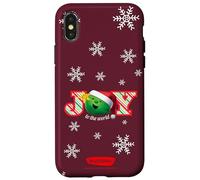 VeggieTales Joy To The World Singing Percy Pea Carcasa para iPhone X/XS