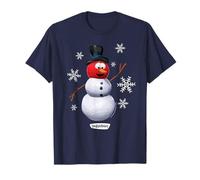VeggieTales Let It Snow Bob The Tomato Snowman Camiseta