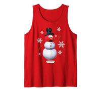 VeggieTales Let It Snow Bob The Tomato Snowman Camiseta sin Mangas