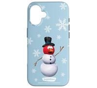VeggieTales Let It Snow Bob The Tomato Snowman Carcasa para iPhone 16