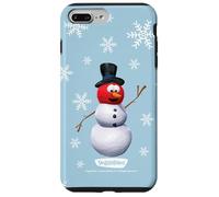 VeggieTales Let It Snow Bob The Tomato Snowman Carcasa para iPhone 7 Plus/8 Plus