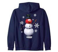 VeggieTales Let It Snow Bob The Tomato Snowman Sudadera con Capucha
