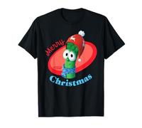 VeggieTales Merry Christmas Junior Asparagus Camiseta