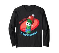 VeggieTales Merry Christmas Junior Asparagus Manga Larga